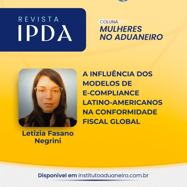 Já está disponível o novo artigo do coletivo AMECOMEX @amecomexbr da Coluna Mulheres no Aduaneiro!Autora: Letizia Fasano Negrini
Tema: A Influência dos Modelos de E-Compliance Latino-Americanos na Conformidade Fiscal GlobalNo texto, a autora analisa a transformação digital da administração tributária como um fenômeno irreversível, que deixou de ser uma iniciativa isolada de alguns países para se tornar um movimento regulatório de alcance global.A reflexão destaca o papel singular da América Latina nesse processo, especialmente a partir da experiência de países como Brasil, México e Chile, que estiveram entre os pioneiros na adoção dos chamados controles transacionais contínuos (CTCs).Ao consolidarem modelos operacionais robustos de e-compliance, esses países passaram a influenciar reguladores de outros continentes, tornando-se referência para novas formas de fiscalização, transparência e conformidade fiscal no cenário internacional.A Coluna Mulheres no Aduaneiro é um espaço dedicado ao protagonismo feminino no setor, promovendo diversidade, excelência técnica e representatividade das mulheres no comércio internacional.O artigo completo está disponível em institutoaduaneiro.com.br
Link na bio | Confira também nos destaques!
